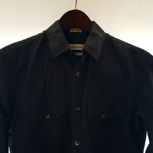 Calvin Klein 100% cotton gray shirt